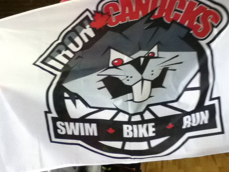 Our new IronCanuck flags!