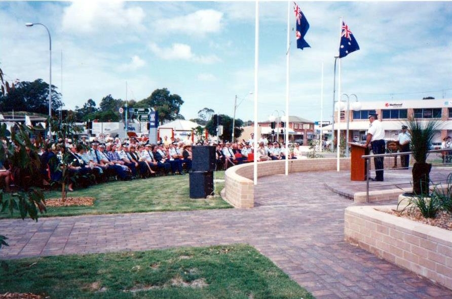 Opening of new Police Station, 15 March 1995