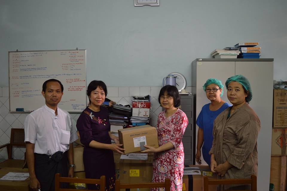 Donation of intensive care medical materials to YGH Intensive care department