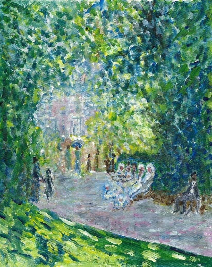 Parc Monceau by Monet - Paris, France