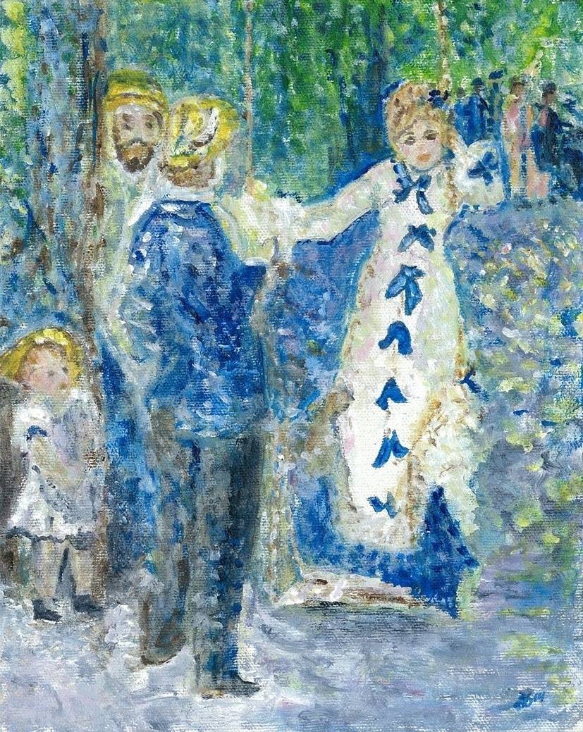 Interpretation of The Swing by Renoir