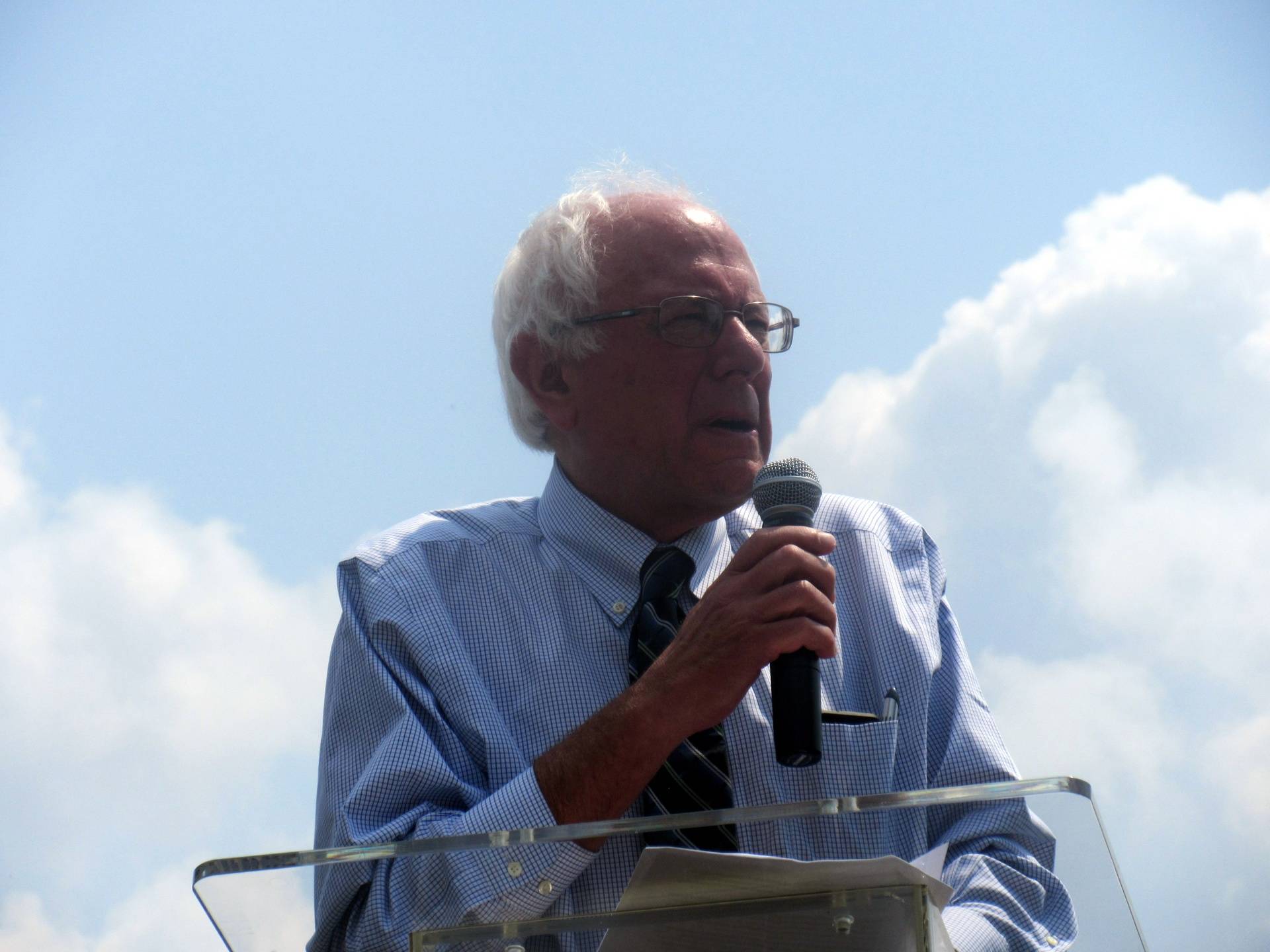 Senator Bernie Sanders at the Rally at 2015 NCIL Conference