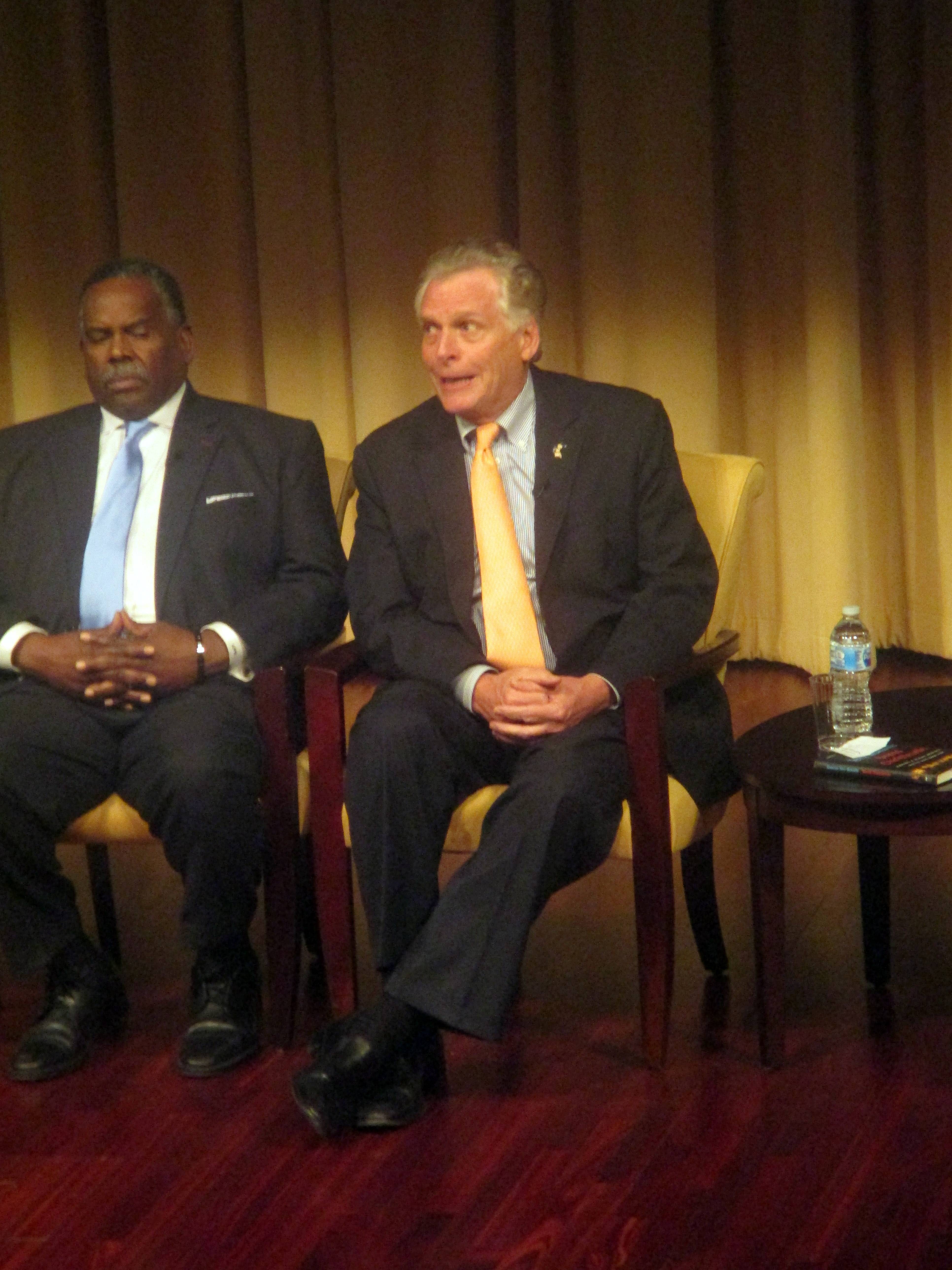 Terry McAuliffe at Beyond Charlottesville at National Archives and Records Administration