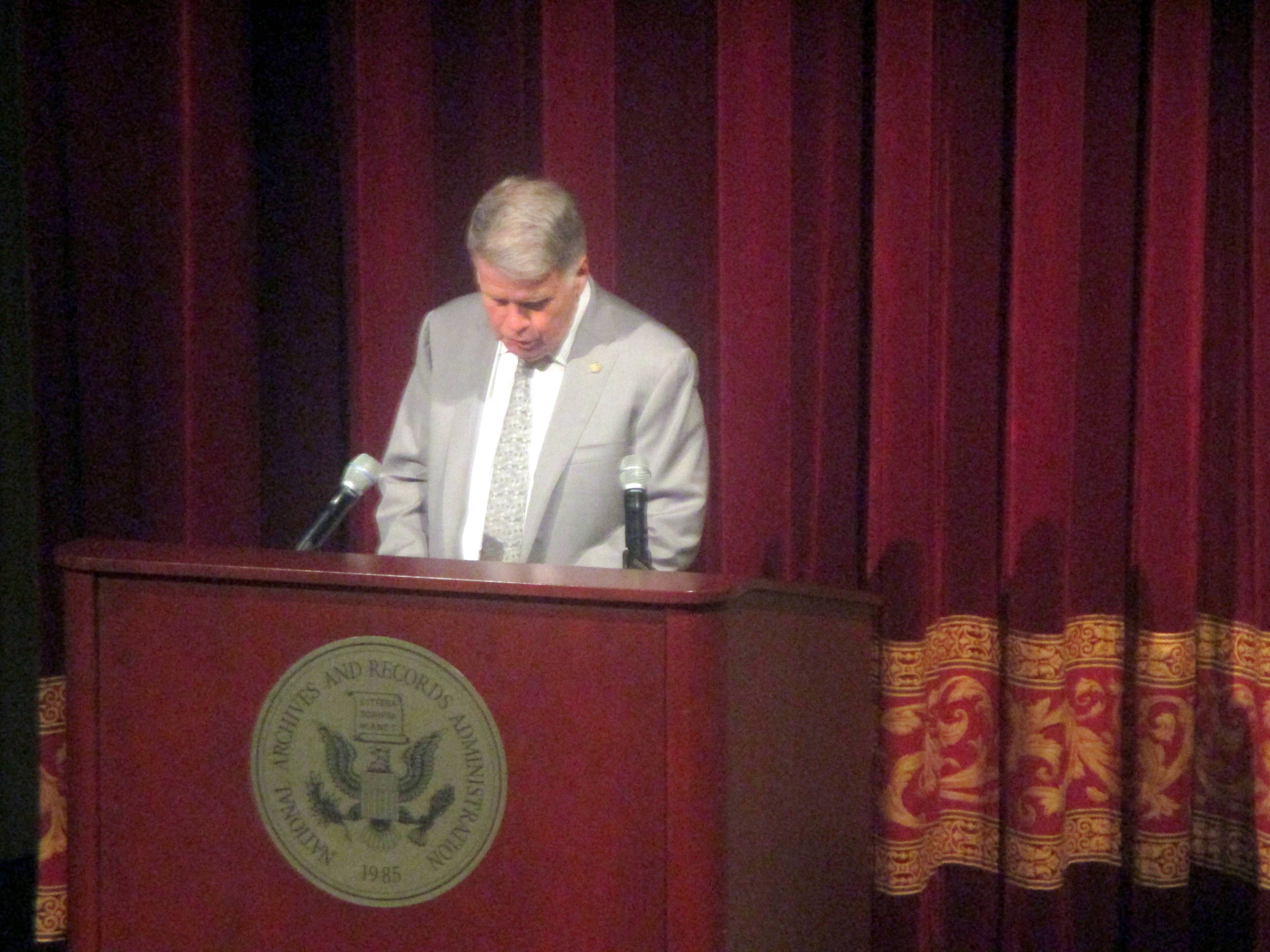 David Ferriero at Beyond Charlottesville at National Archives and Records Administration