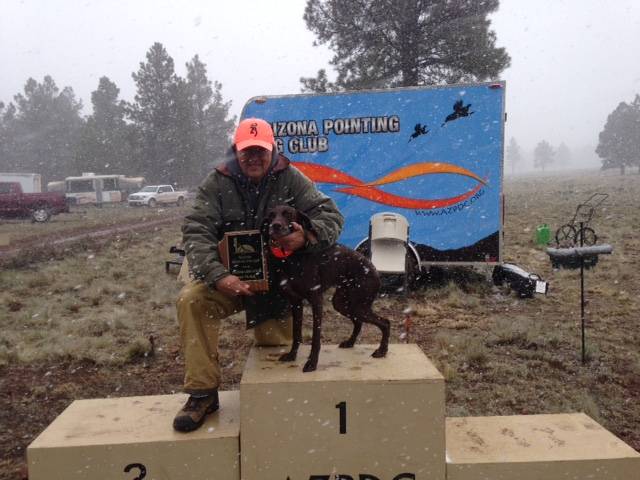 Holly 1st Place Utah Trial