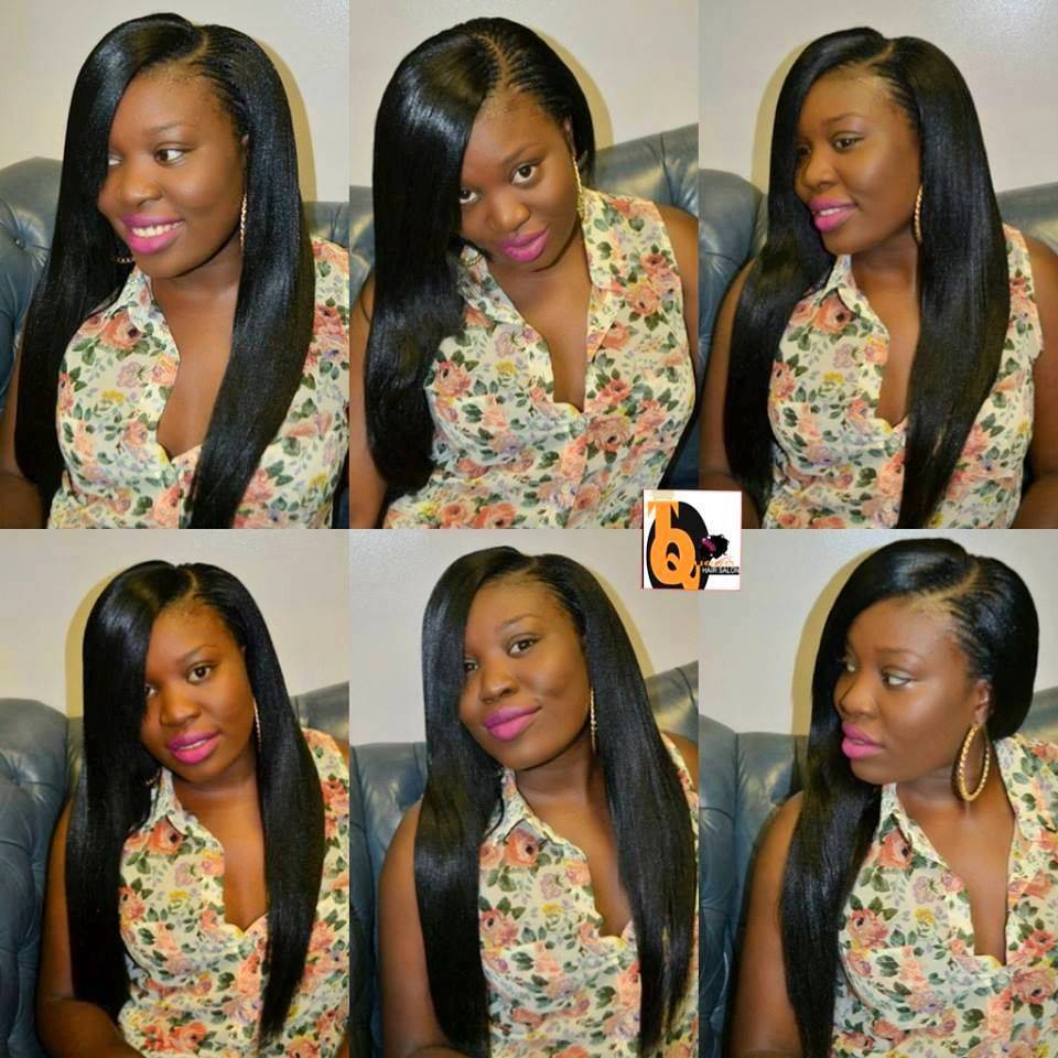 curved part tree braids using xpression hair