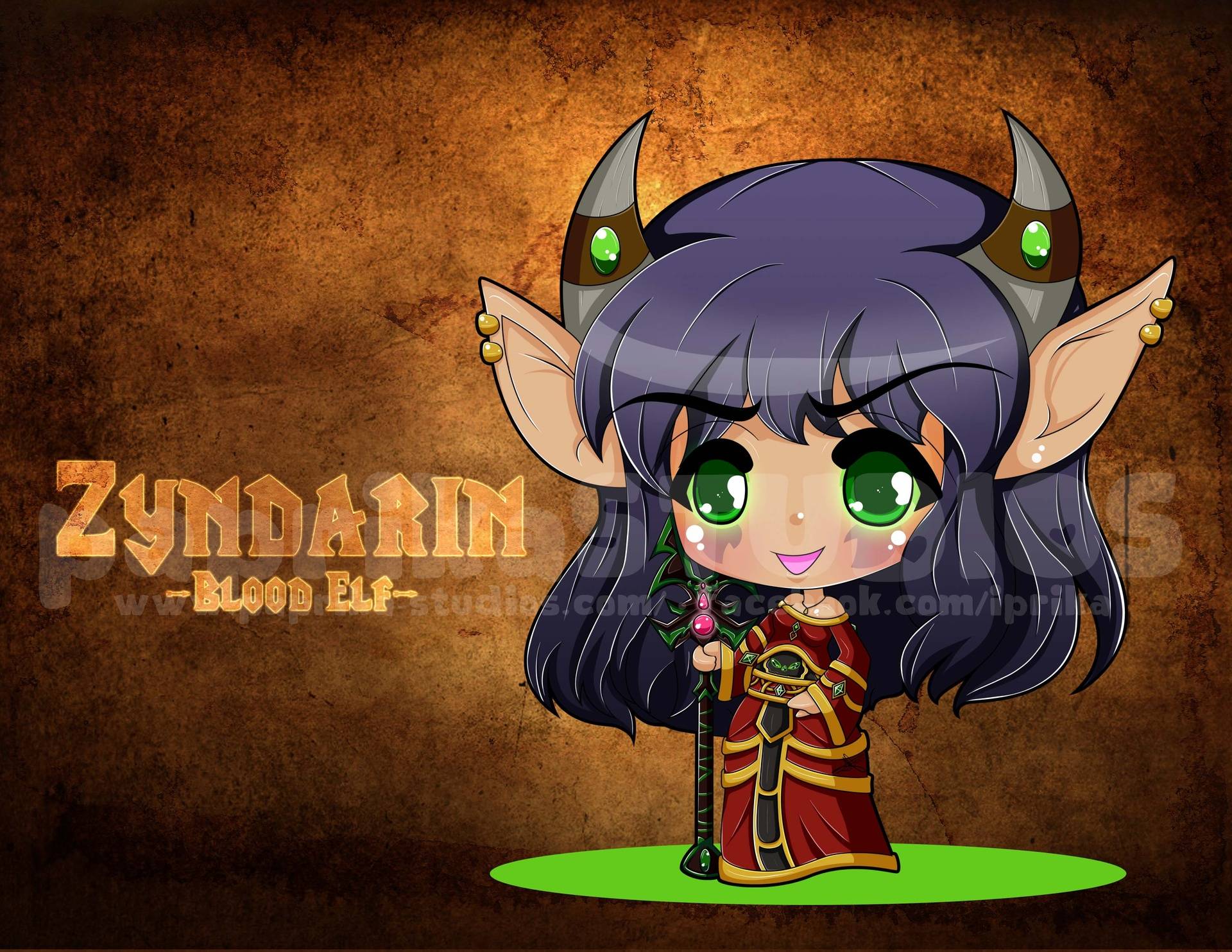 Chibi Blood Elf Zyndarin
