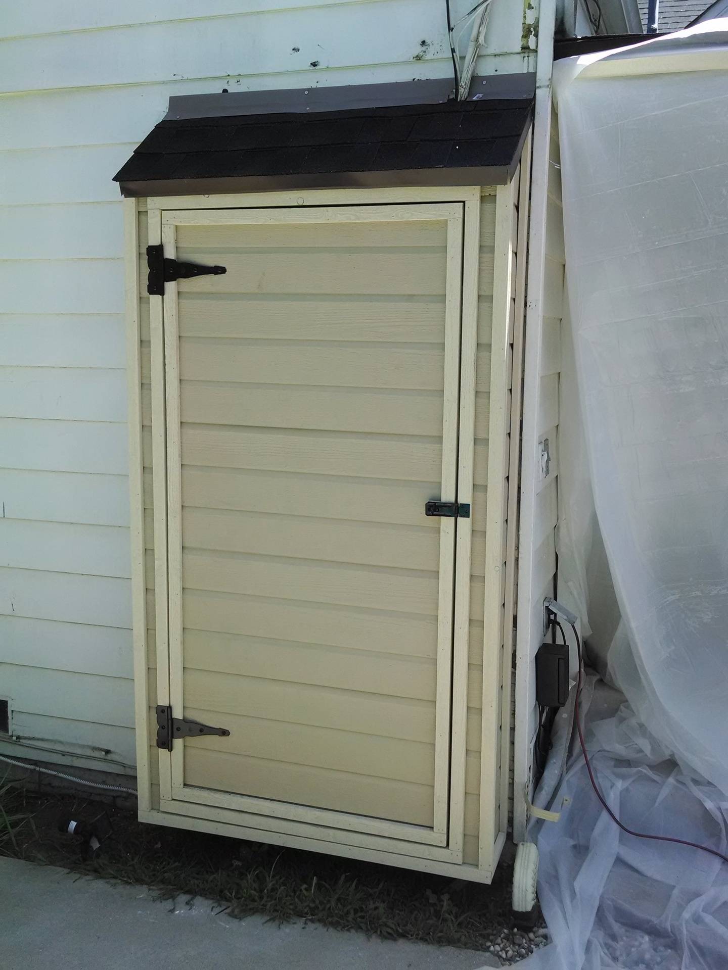 Mini Shed/Electrical panel cover