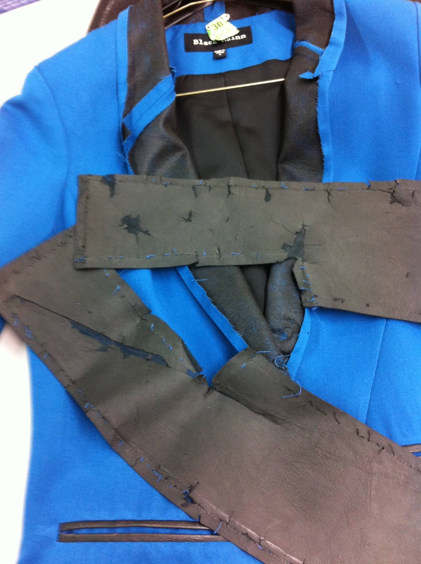 Jacket w/Leather Collar #1-3