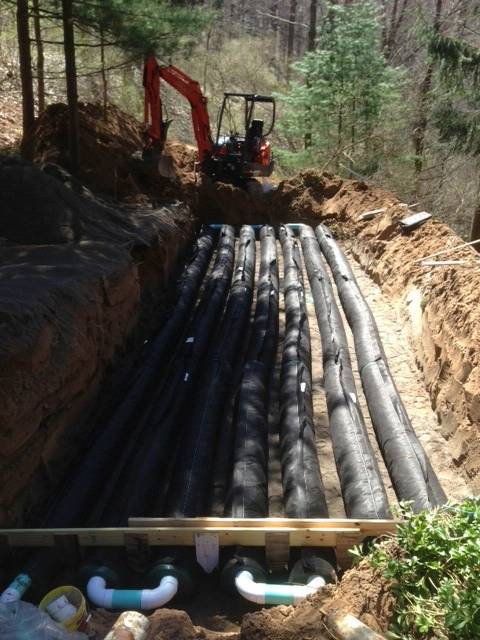 AES Pipes Installed in Serial Distribution