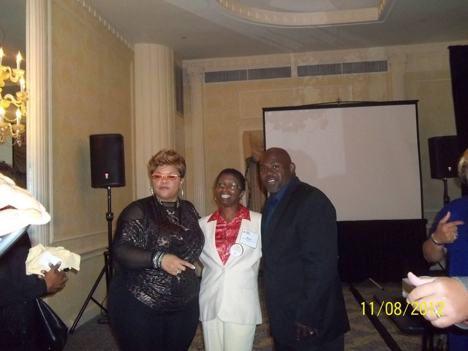 Tameila and David Mann in DC