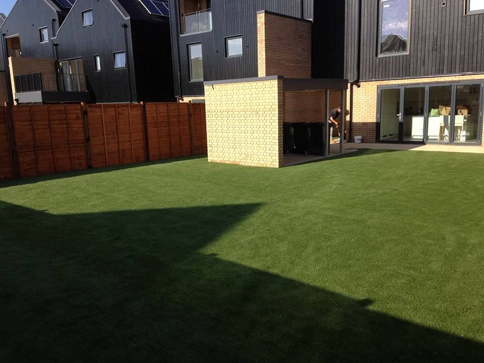 Large Artificial grass lawn