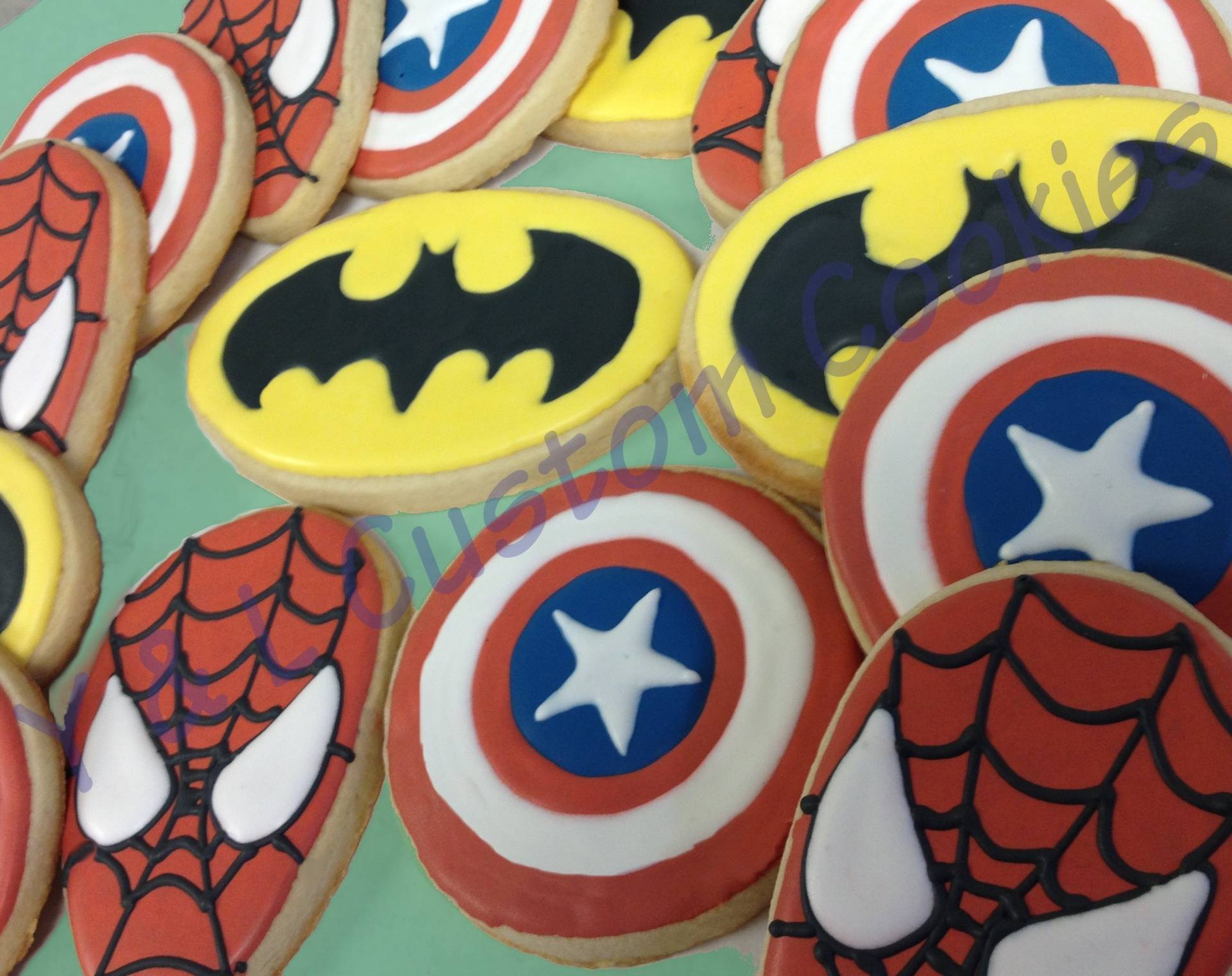 Super Hero Cookies