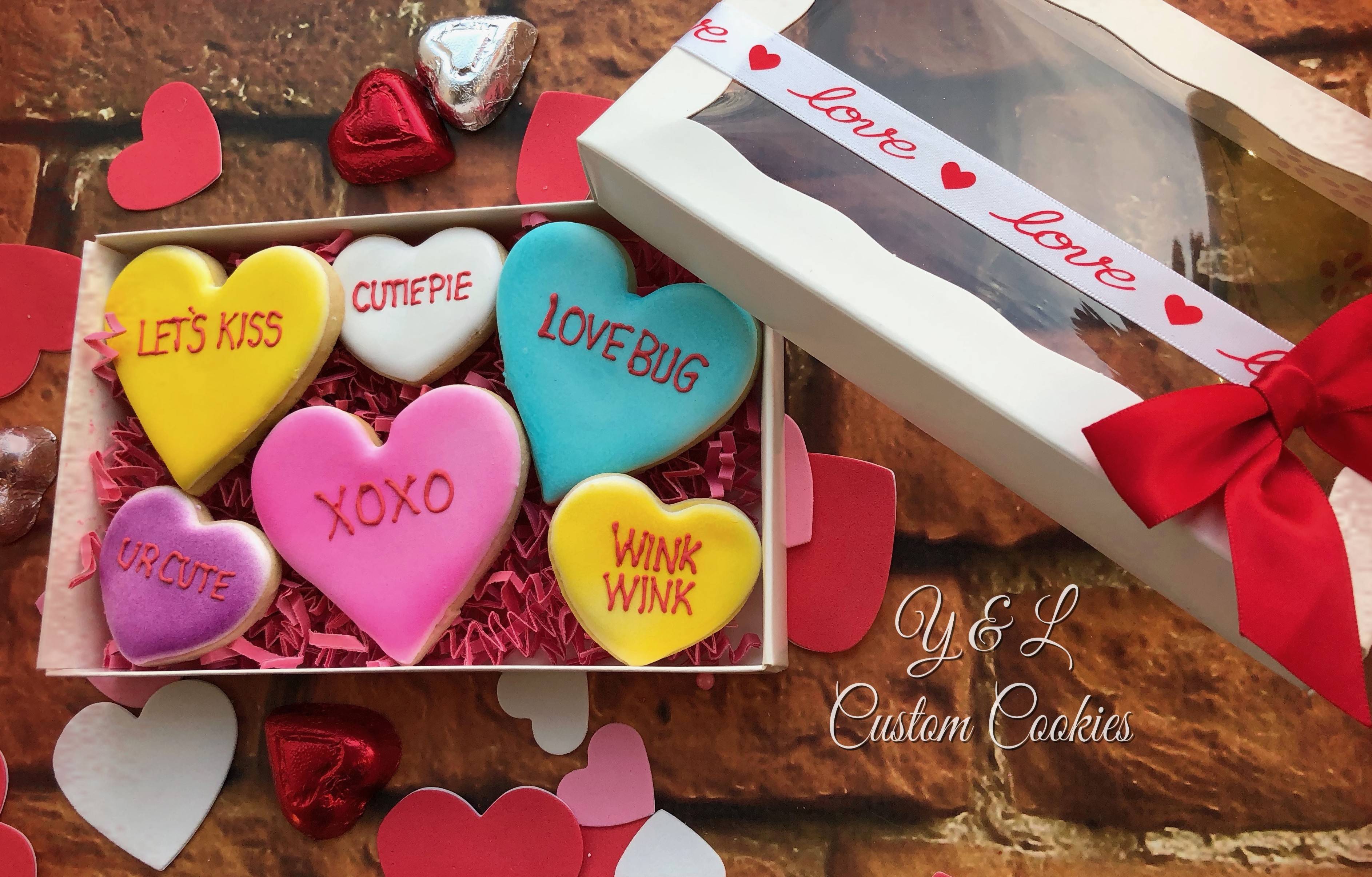 Valentine's Day Custom Cookies