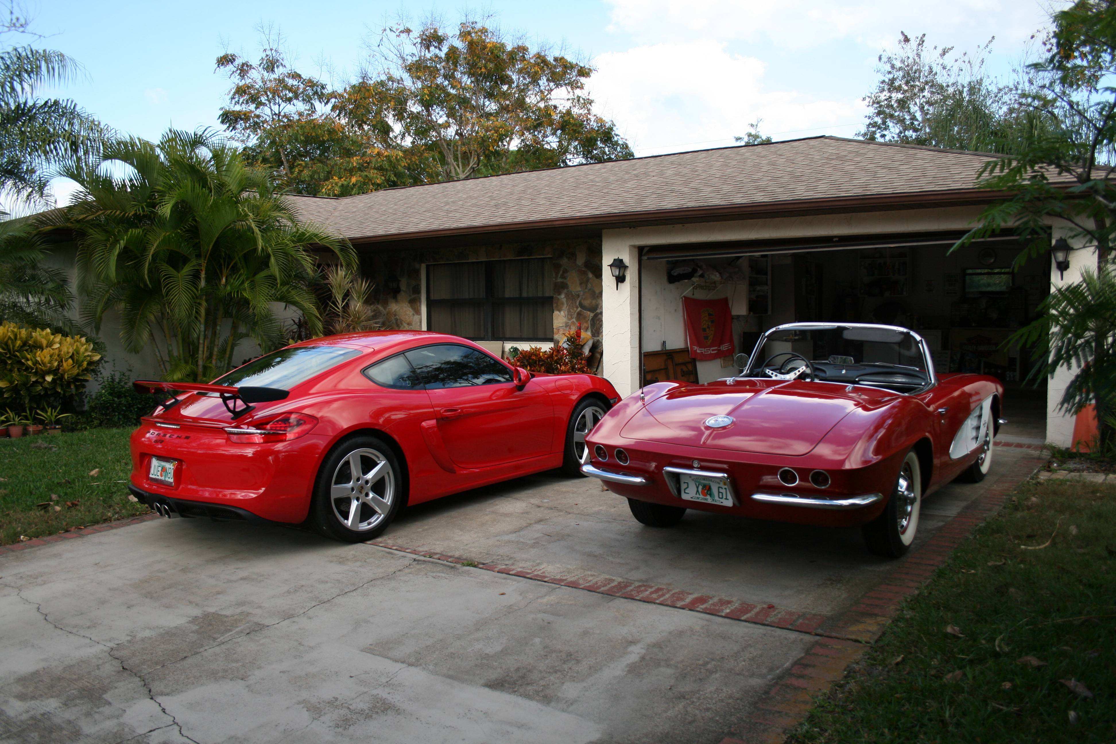 GT4 and 61 Corvette