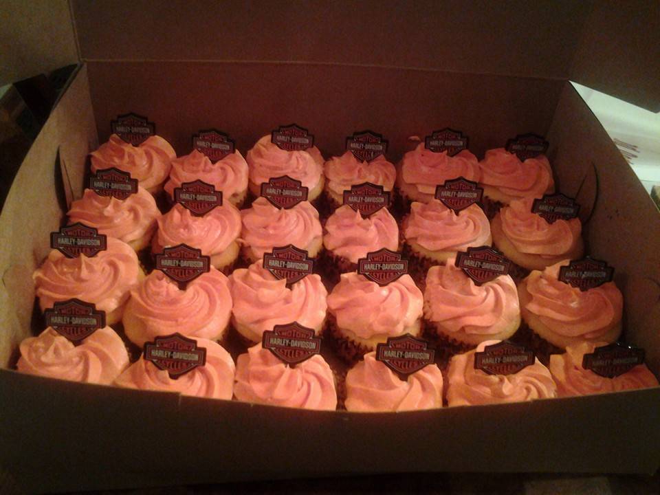 Harley Davison Cupcakes