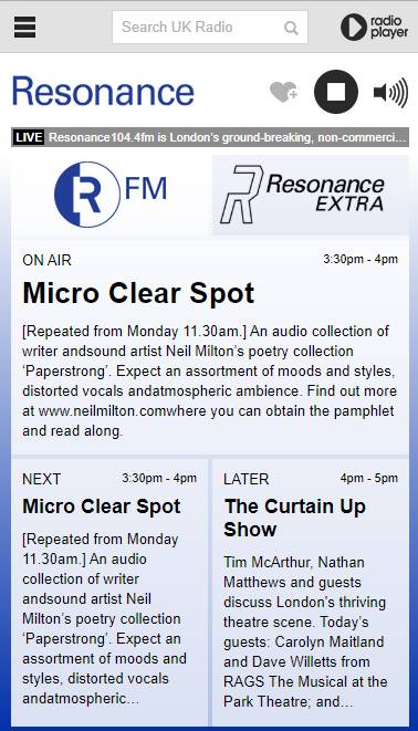 Micro Clear Spot show