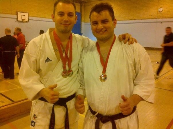 Ash and Richy medals