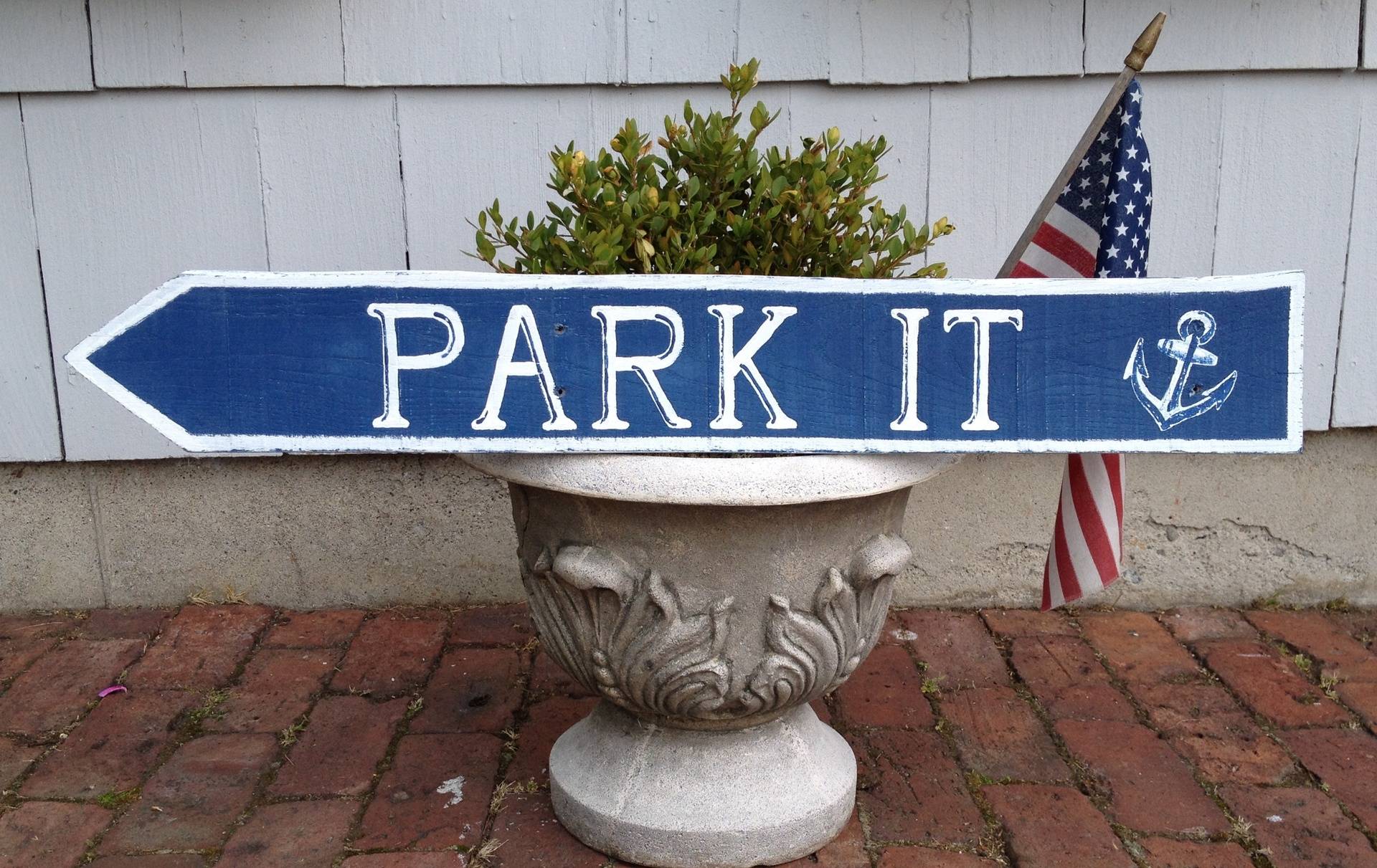 Park It sign
