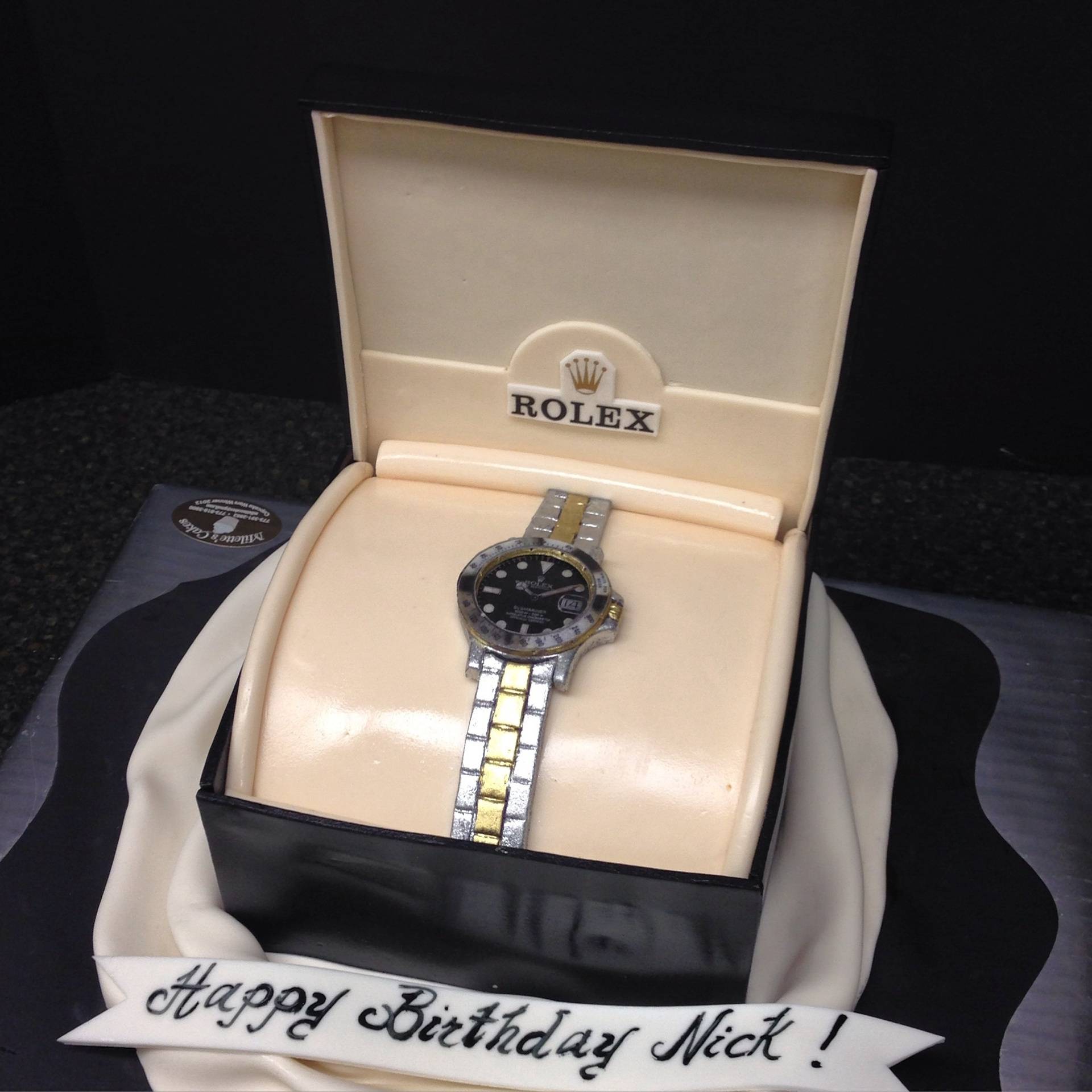 3D Rolex Cake