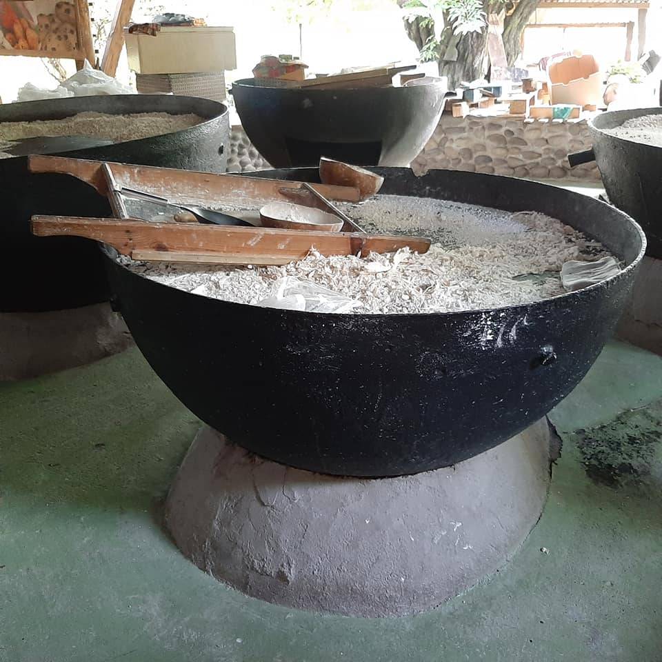 Fabrication de la farine de manioc