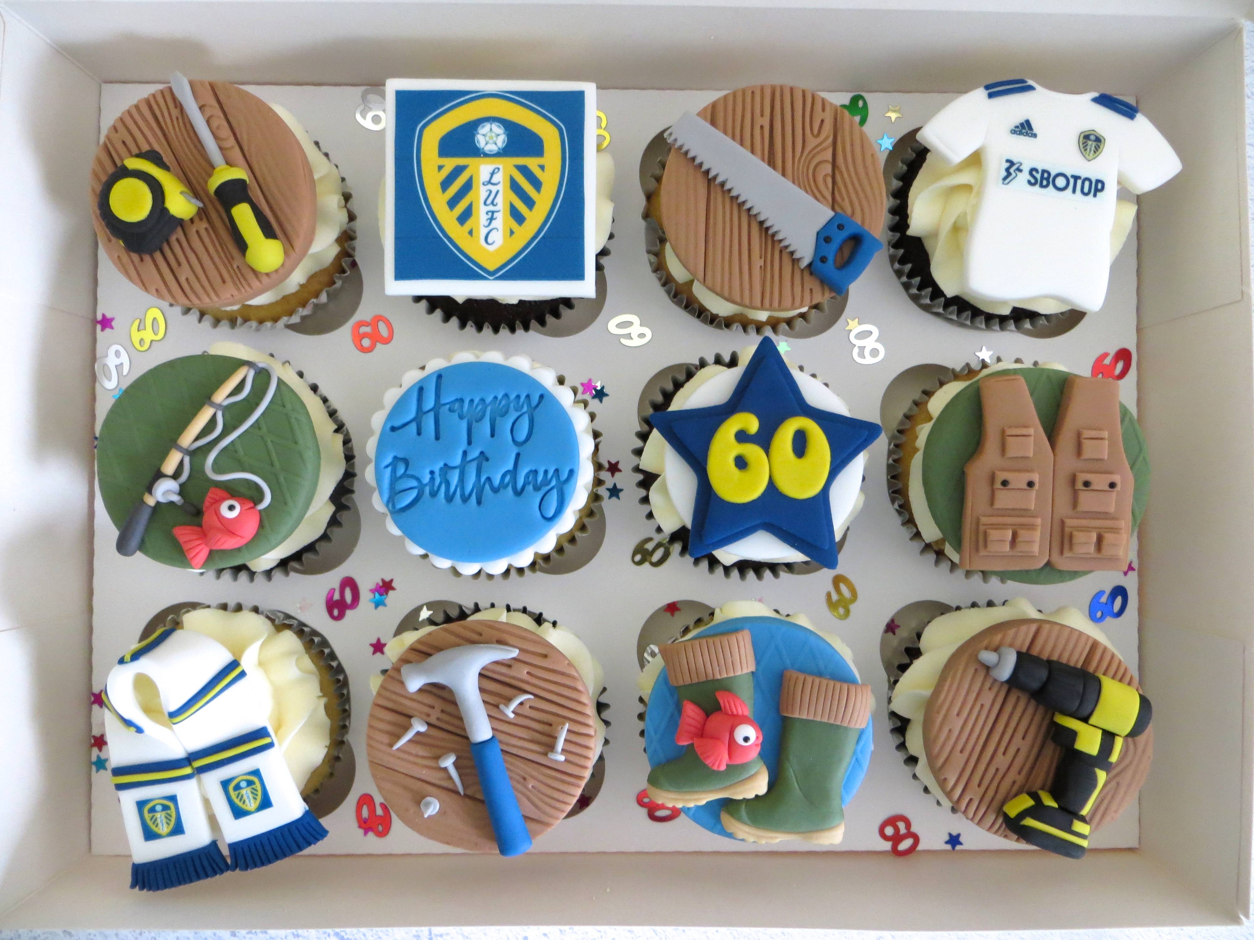 DIY, Fishing and Leeds United Cupcakes