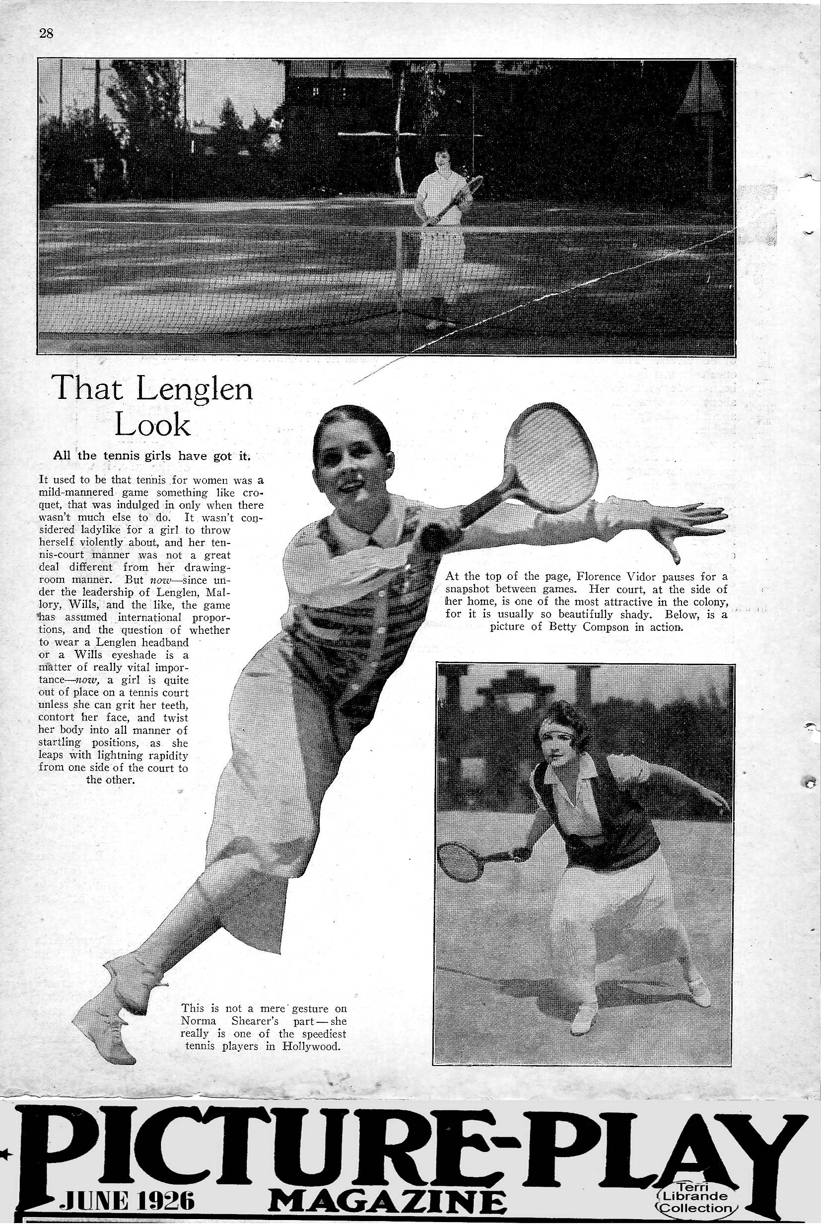 28  ad Lenglen Tennis Look
