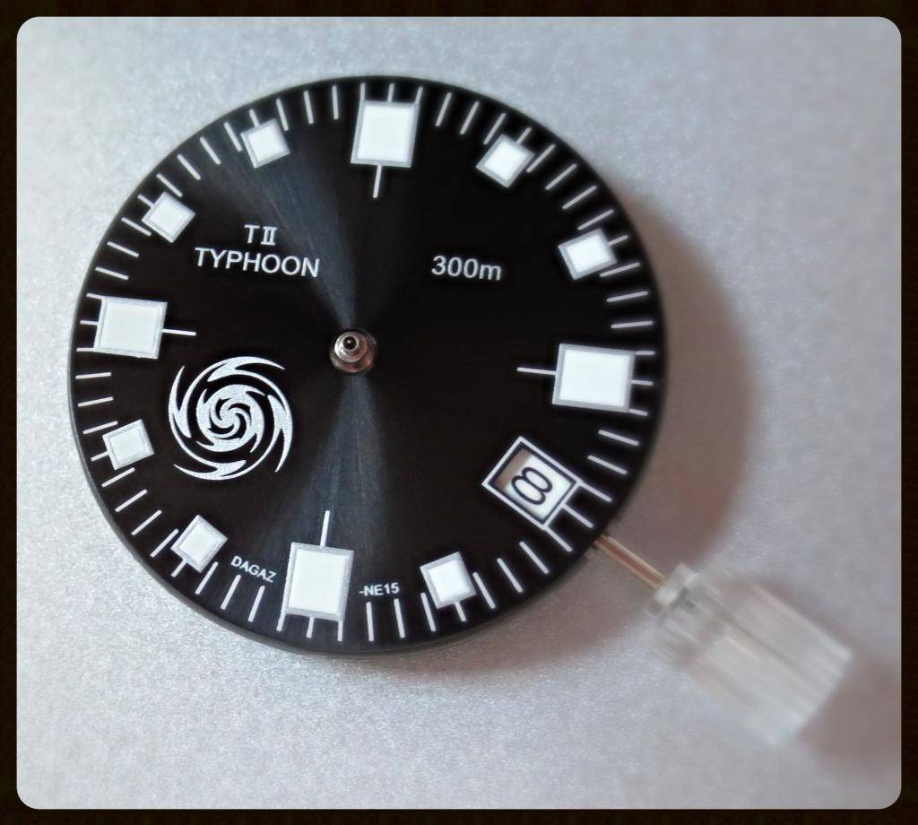 TII-TYPHOON -- CHARCOAL SUNBURST SPECIAL EDITION DIAL