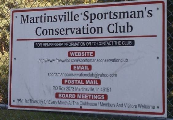 Club Contact Info Sign