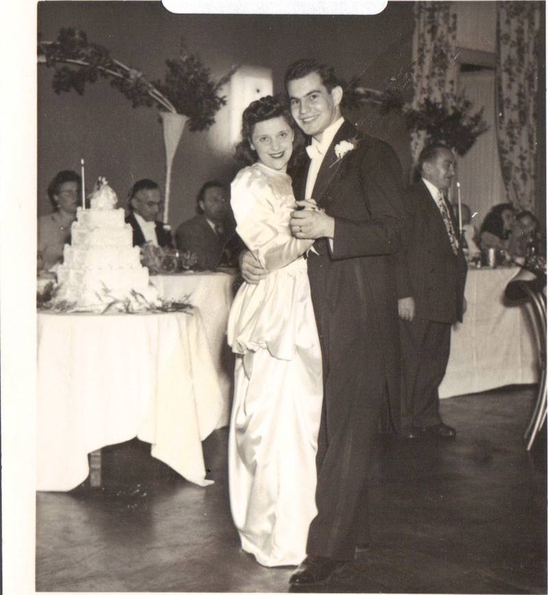 Elaine and Ben Supowitz at the Broadwood Hotel, Philadelphia - Oct. 12, 1947