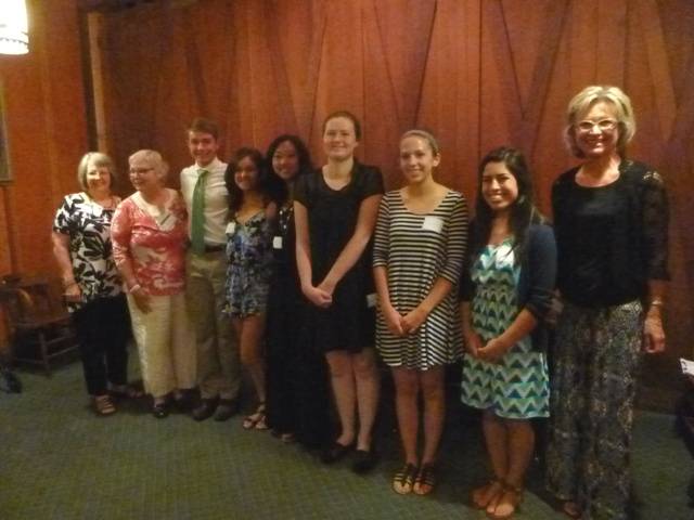 Scholarship Committee and Recipients