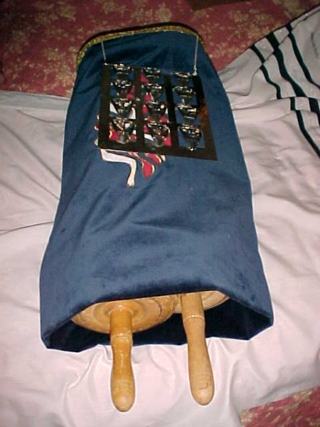 Torah Covered with Breast Plate