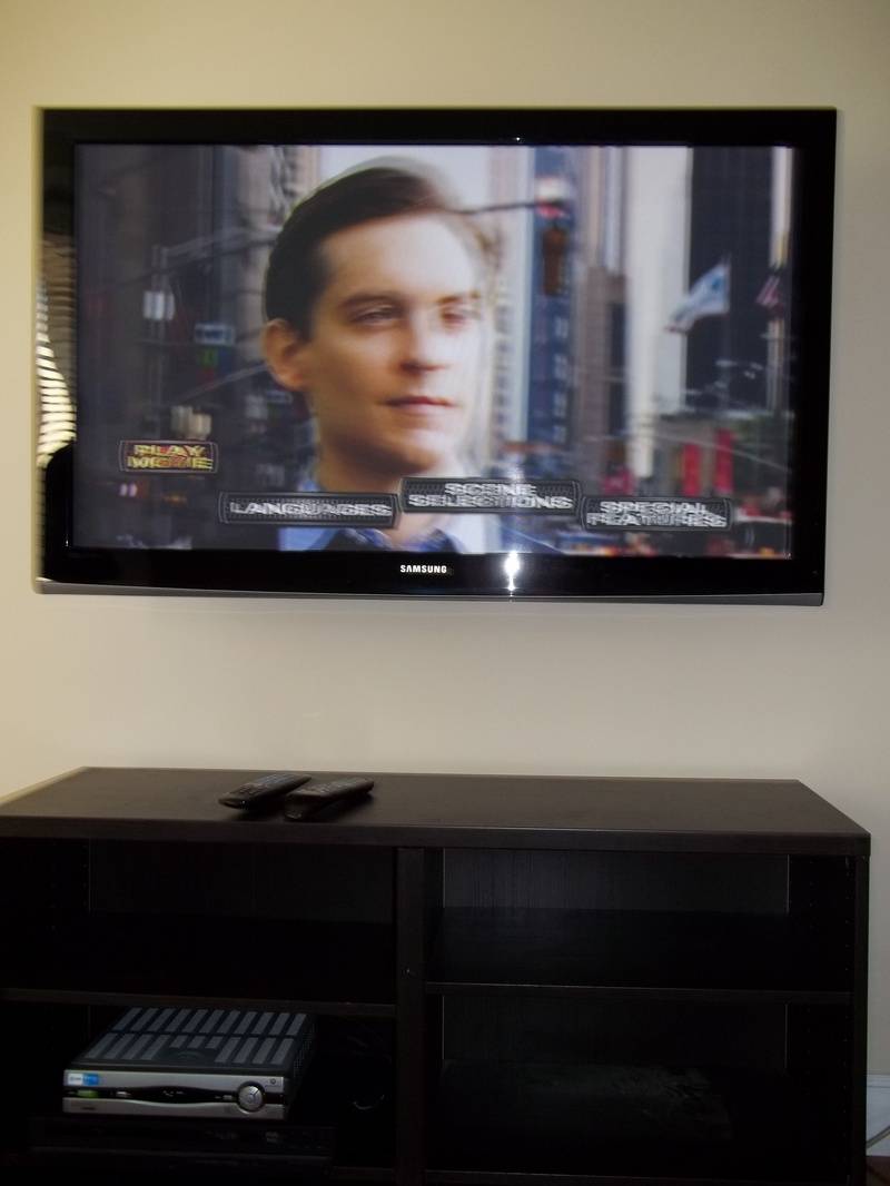 Samsung LCD Premium TV Installation