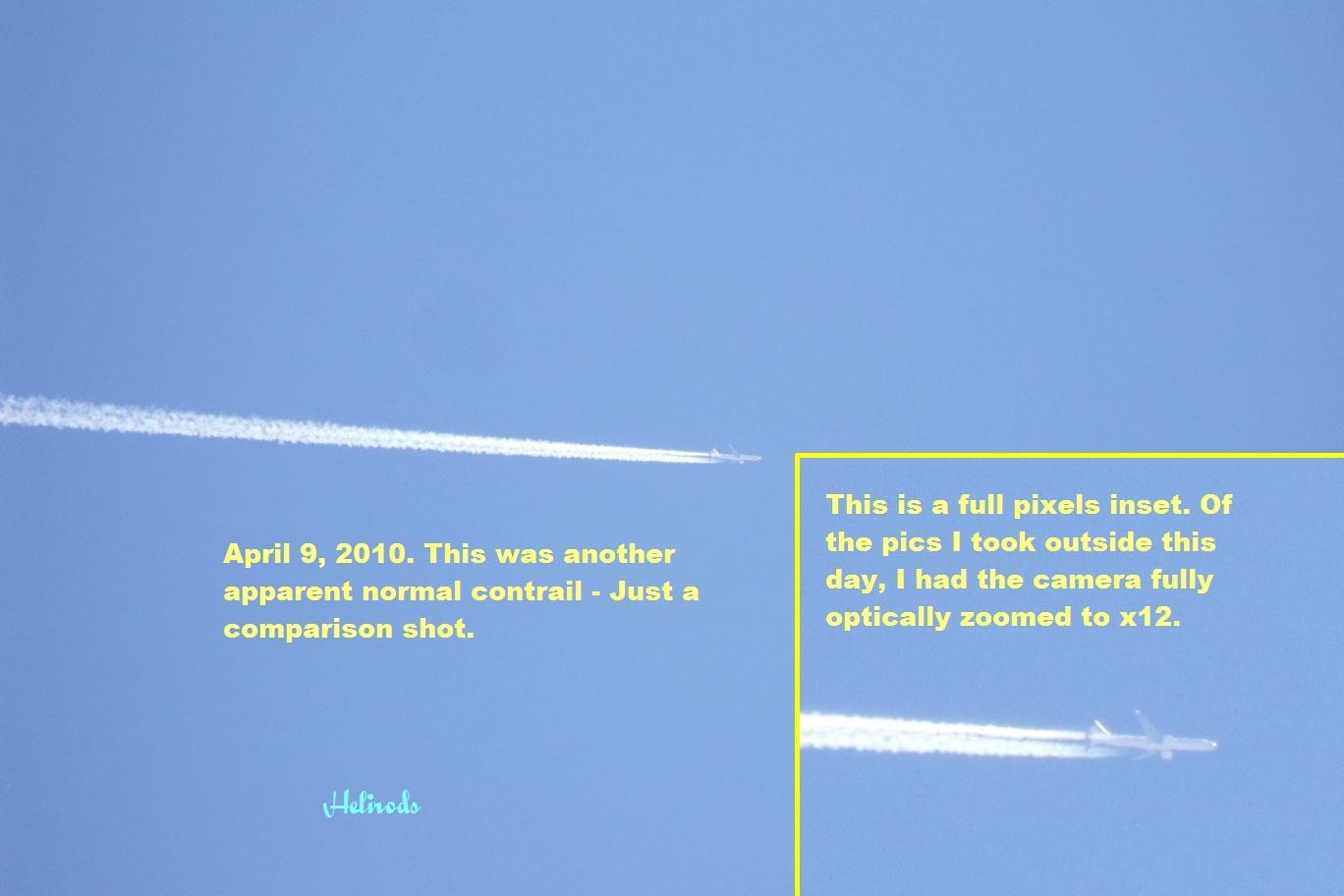 Another typical contrail