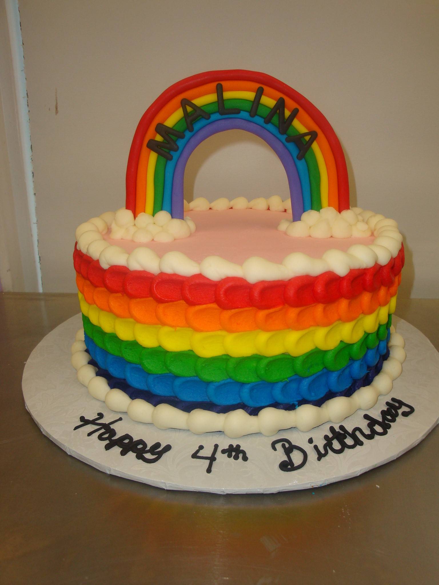 30 serving rainbow cake $200