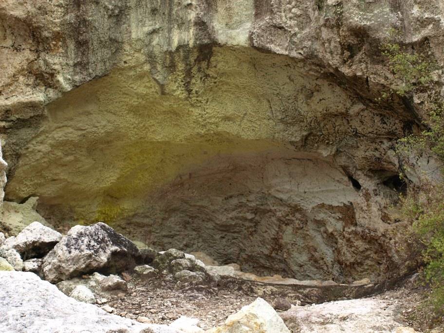 Sulphur cave