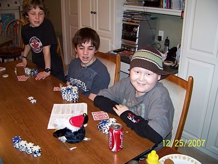 Playing poker with the cousins