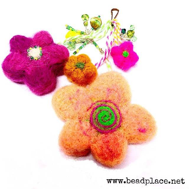 Felted Flowers