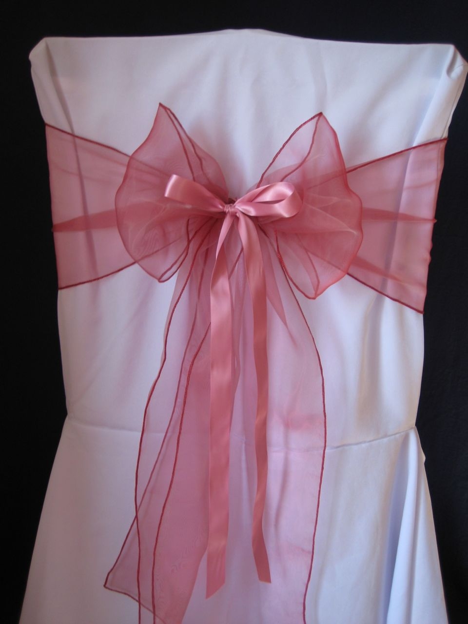 Dusky pink thin with ribbon