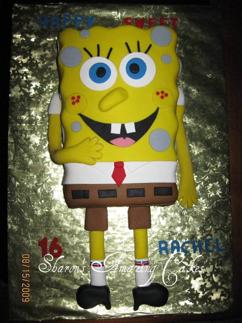 CAKE2A2- SpongeBob Square Pants Cake