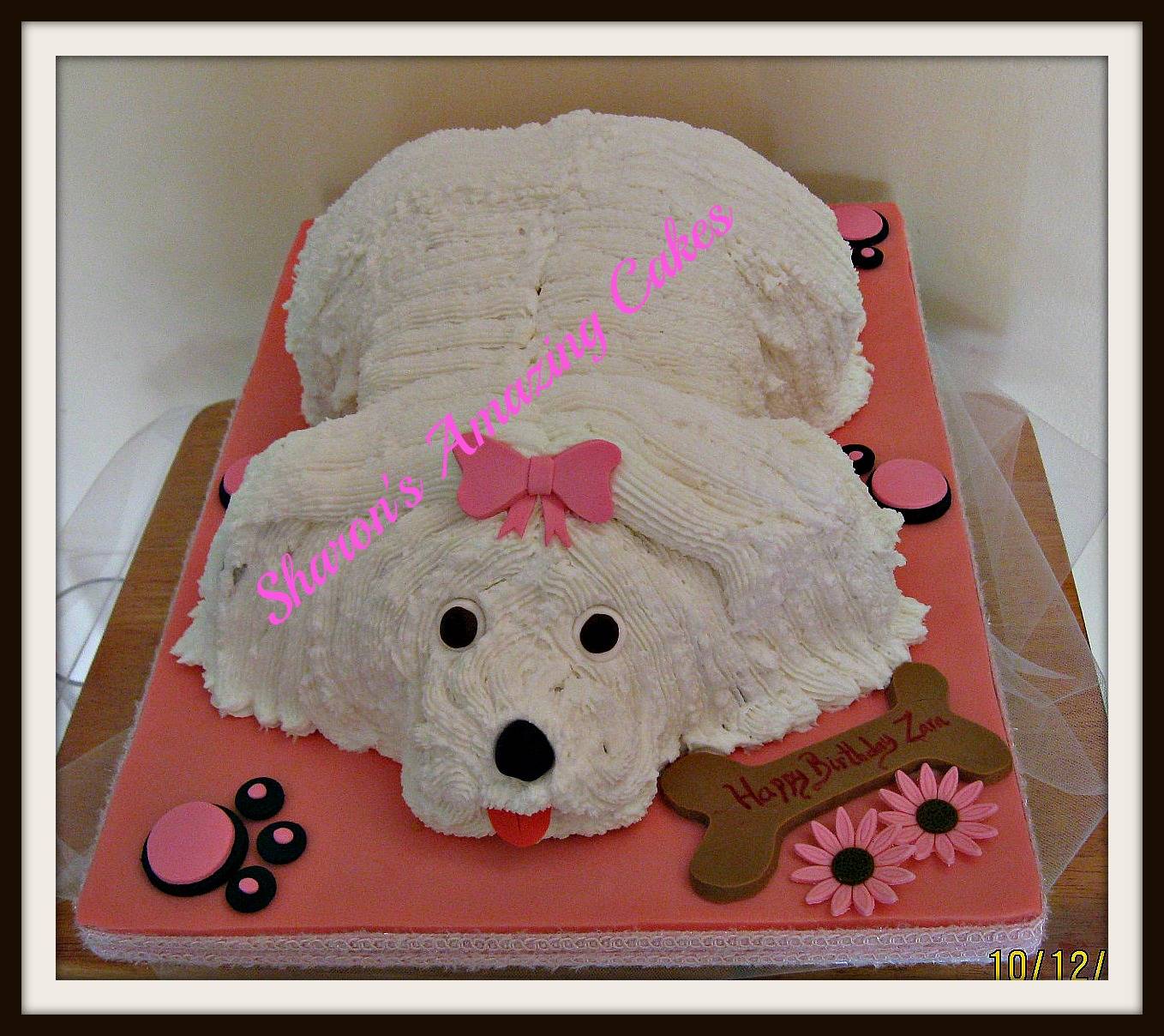 CAKE 60A2 - Puppy Cake