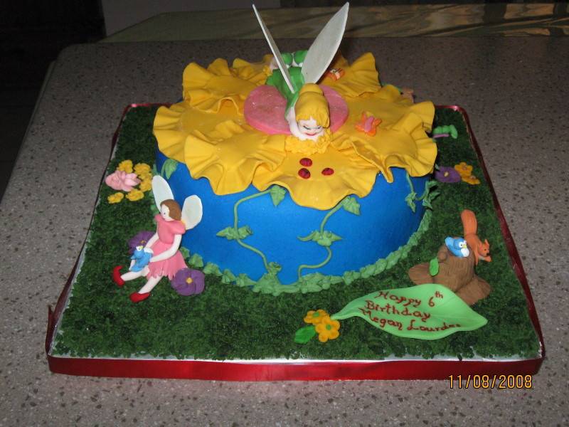 Cake 08A1 - Tinkerbell Cake