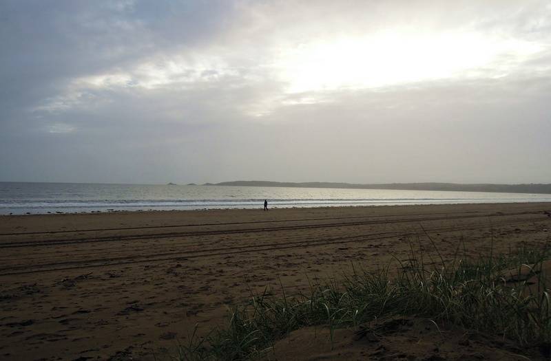 Swansea beach - on the way back to the train station