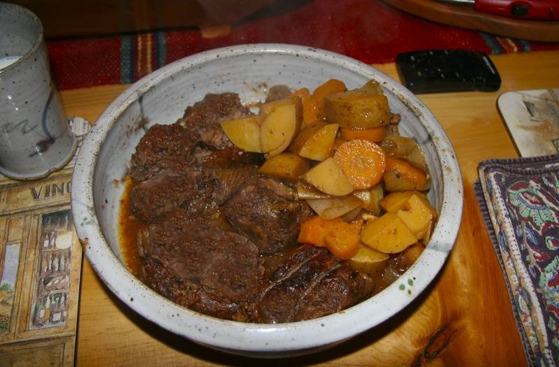 Roast Beef, Carrots, Potatoes