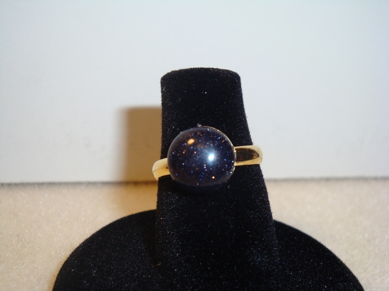 Blue Goldstone (Gold) (Item #5051) $5.00