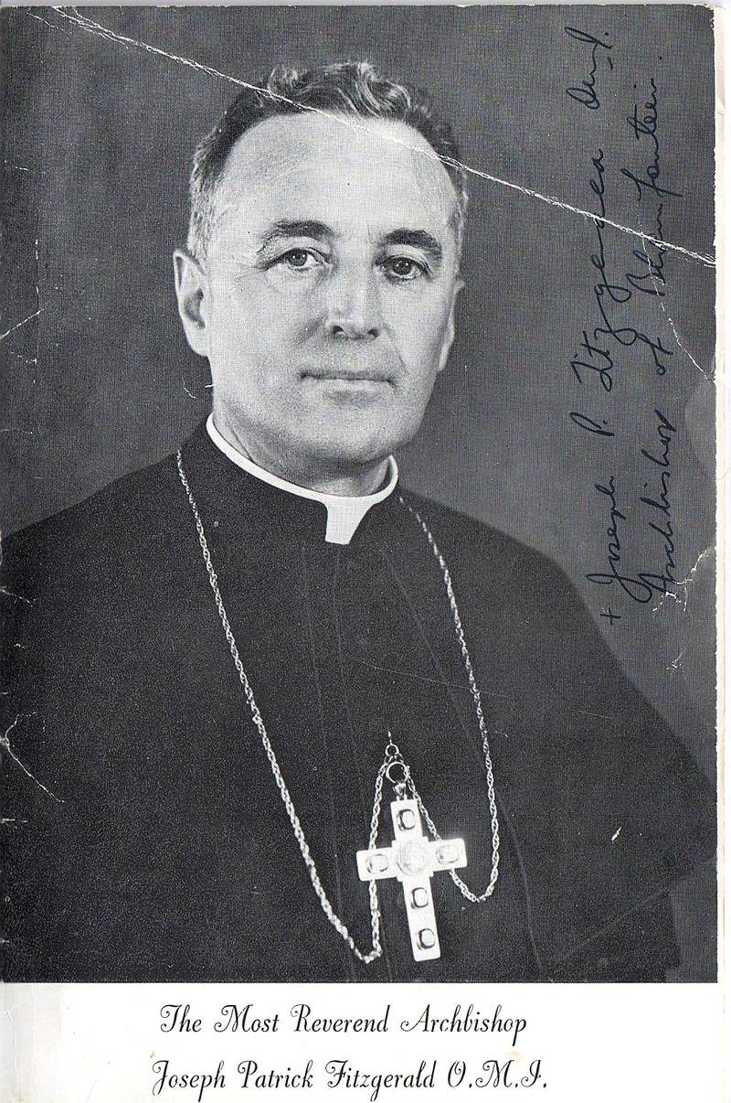 Archbishop Joseph Fitzgerald