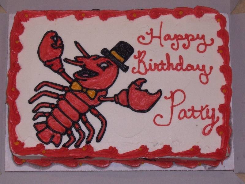 Dancing Lobster Cake