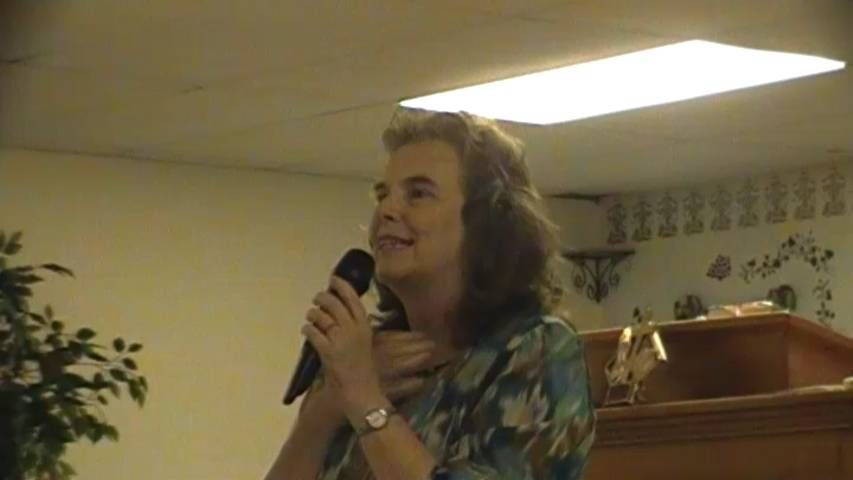 Sister Suzie Rooker ministers to Single Women