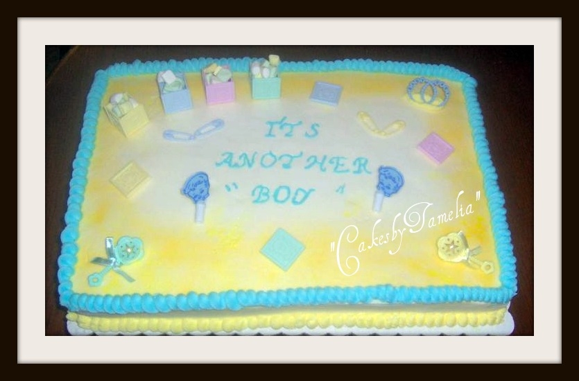 Its another boy Cake