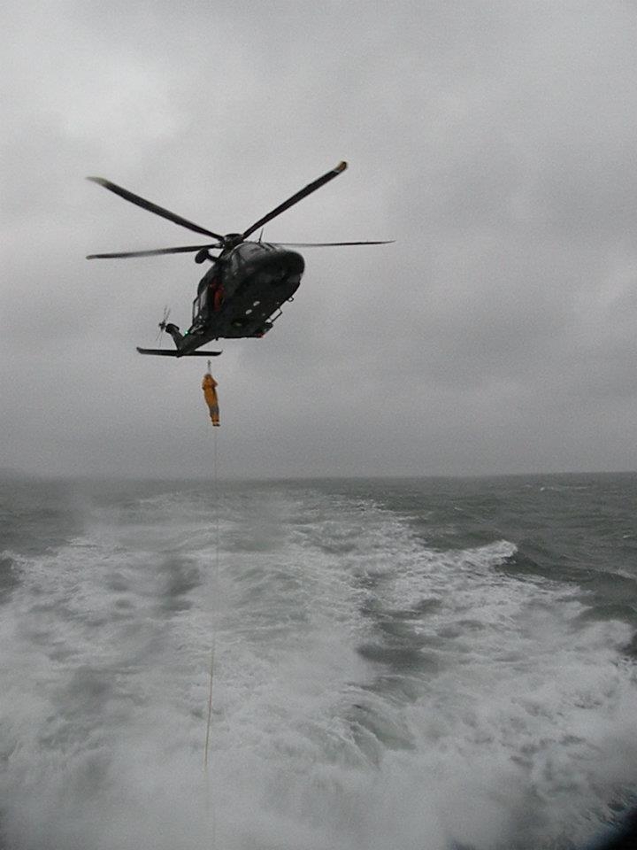 Arklow RNLI exercise with Irish Air Corp